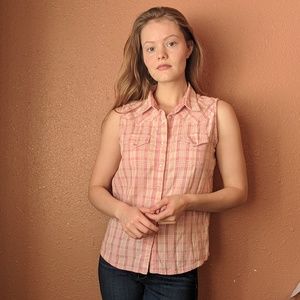 //WRANGLER// Women's Button Down Tank